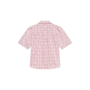Mint Velvet Red Striped Jacquard Shirt
